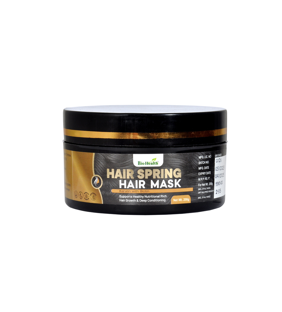 Bio Health Hair Spring Hair Mask Keratin With Biotin 200 Gm