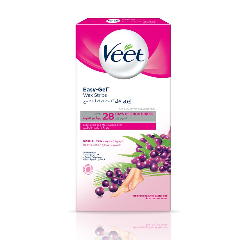 Veet Wax Strip for Normal Skin 20s