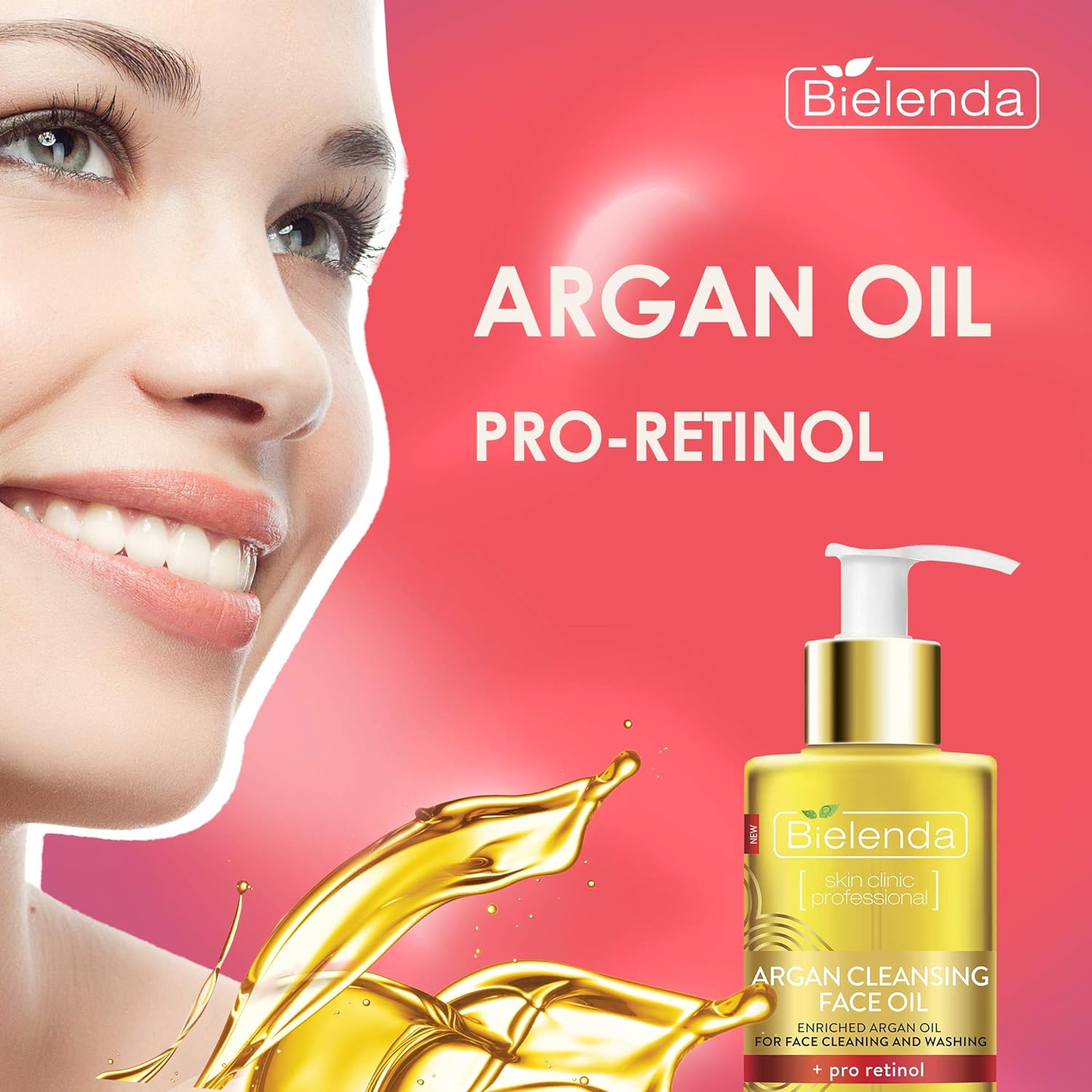 Argan Cleansing Face Oil with Pro-Retino