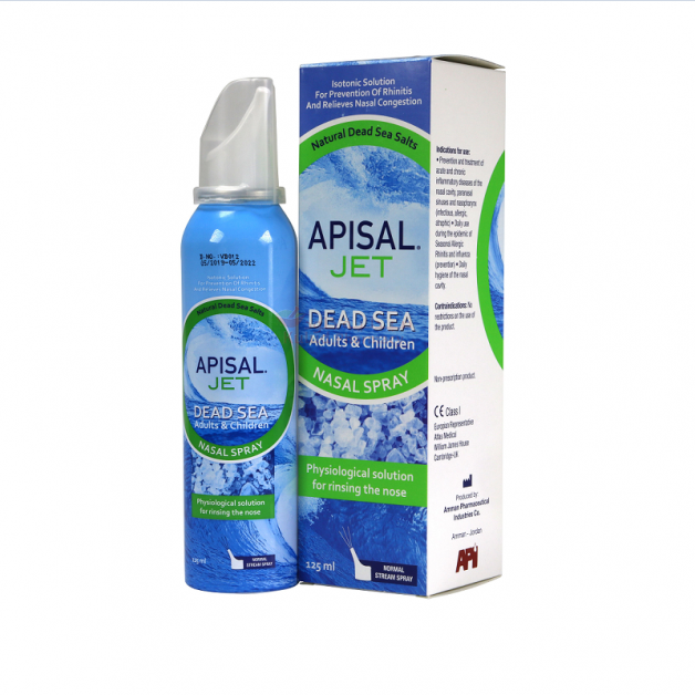 Apisal Jet Dead Sea Adult &Children 125 Spray