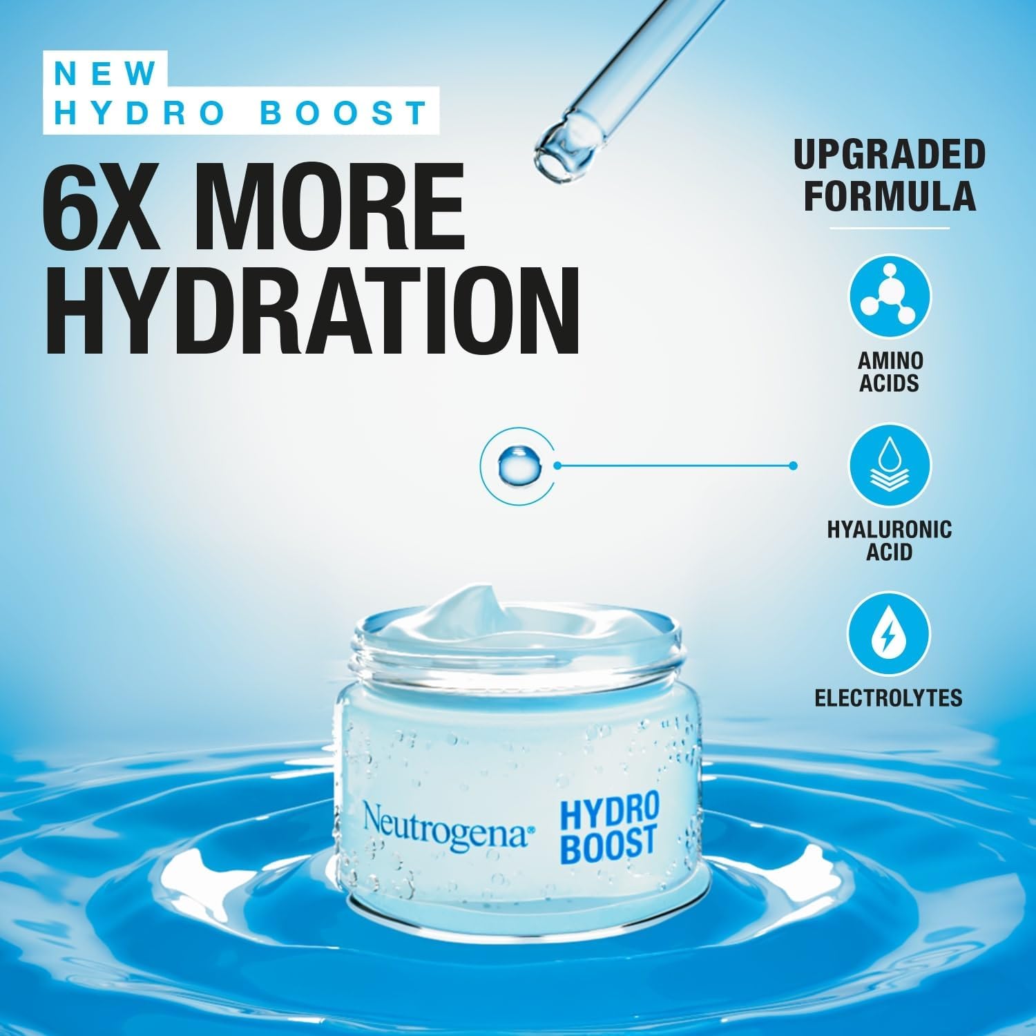 Neutrogena Hydro Boost Face Moisturizer Water Gel 50 Ml (Packaging May Vary)