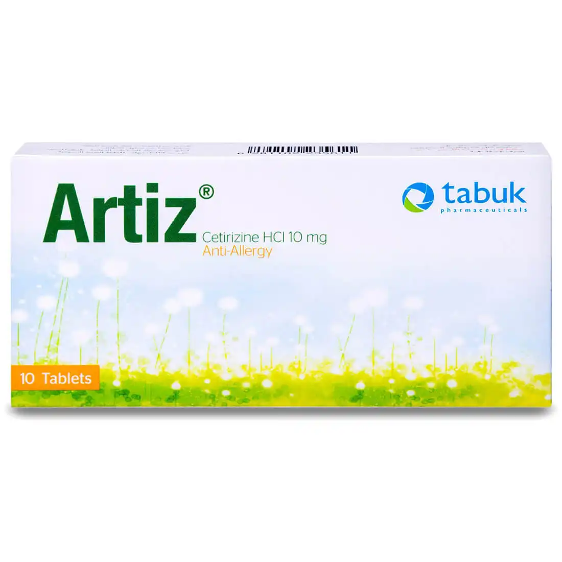 Artiz 10 mg 10 Tablets