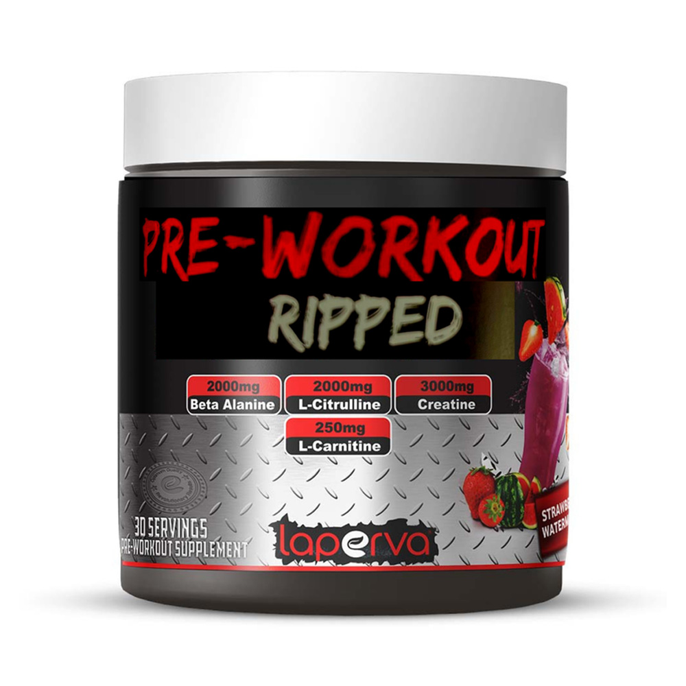 Laperva Pre-workout Rappid 30 servings,nhance mental focus and cognitive function, strawberry watermelon flavor