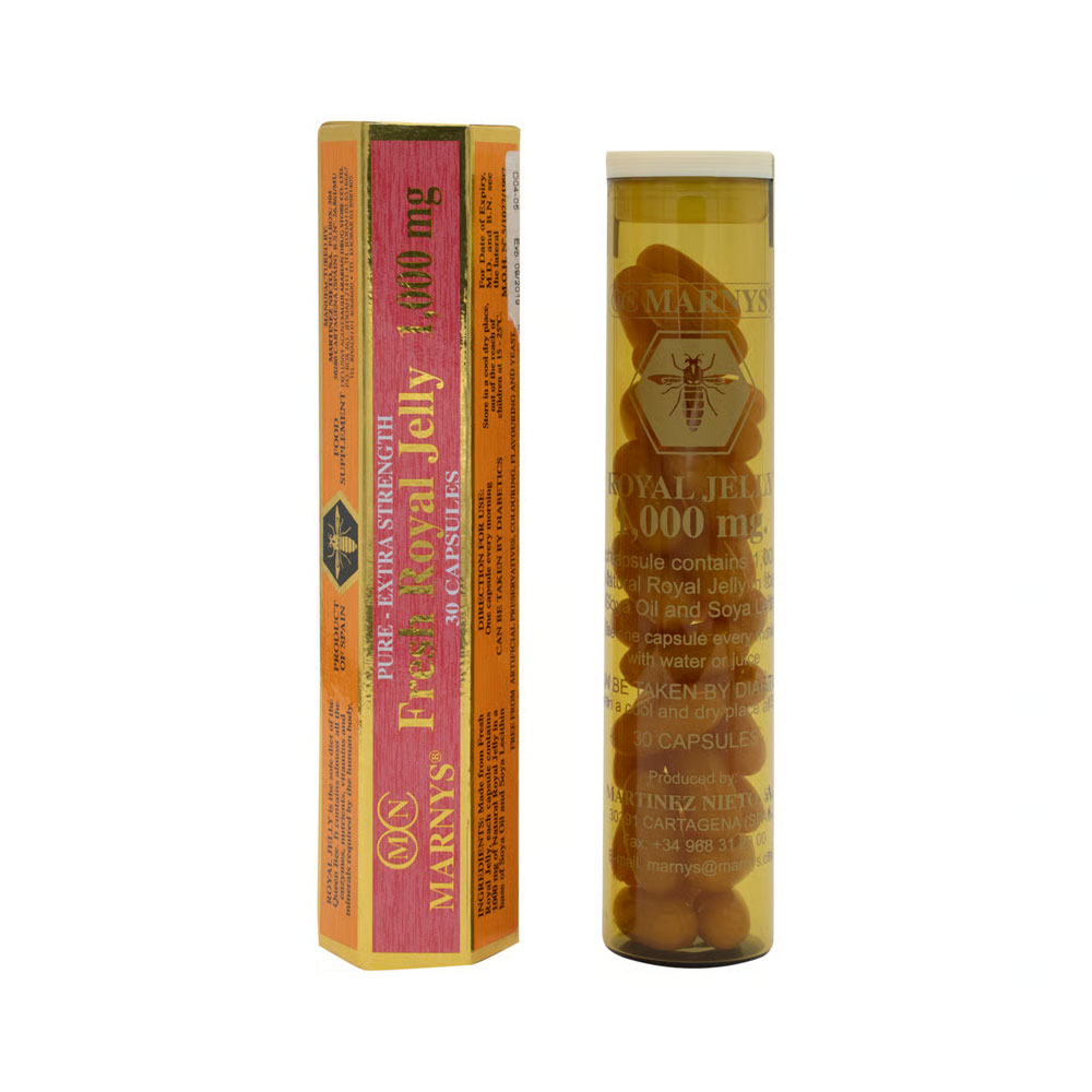 Marnys Royal Jelly 1000mg 30 Cap