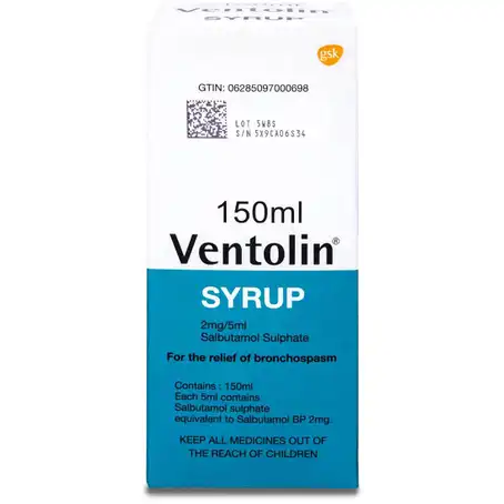 Ventolin 150ml Syrup