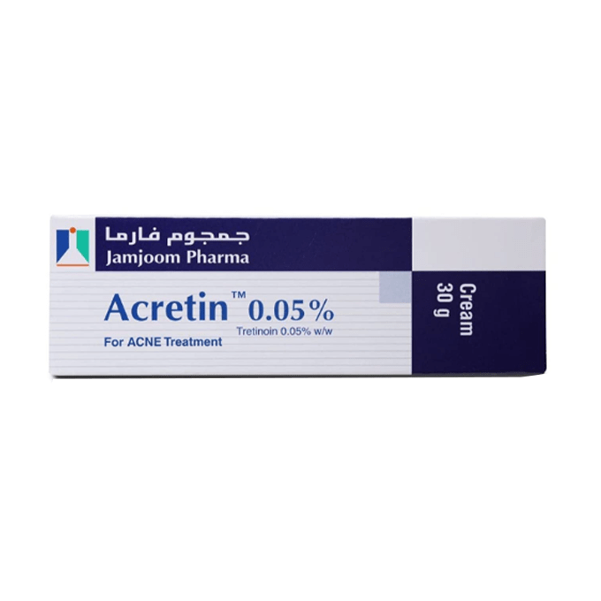 Acretin 0.05% cream 30 gm