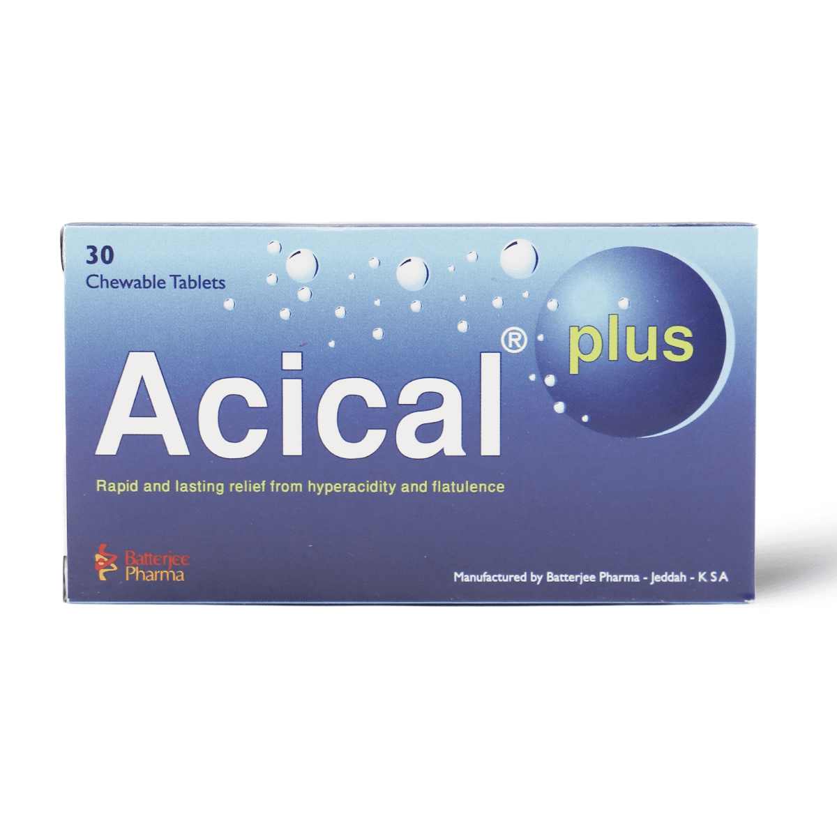 Acical Plus Chewable Tab