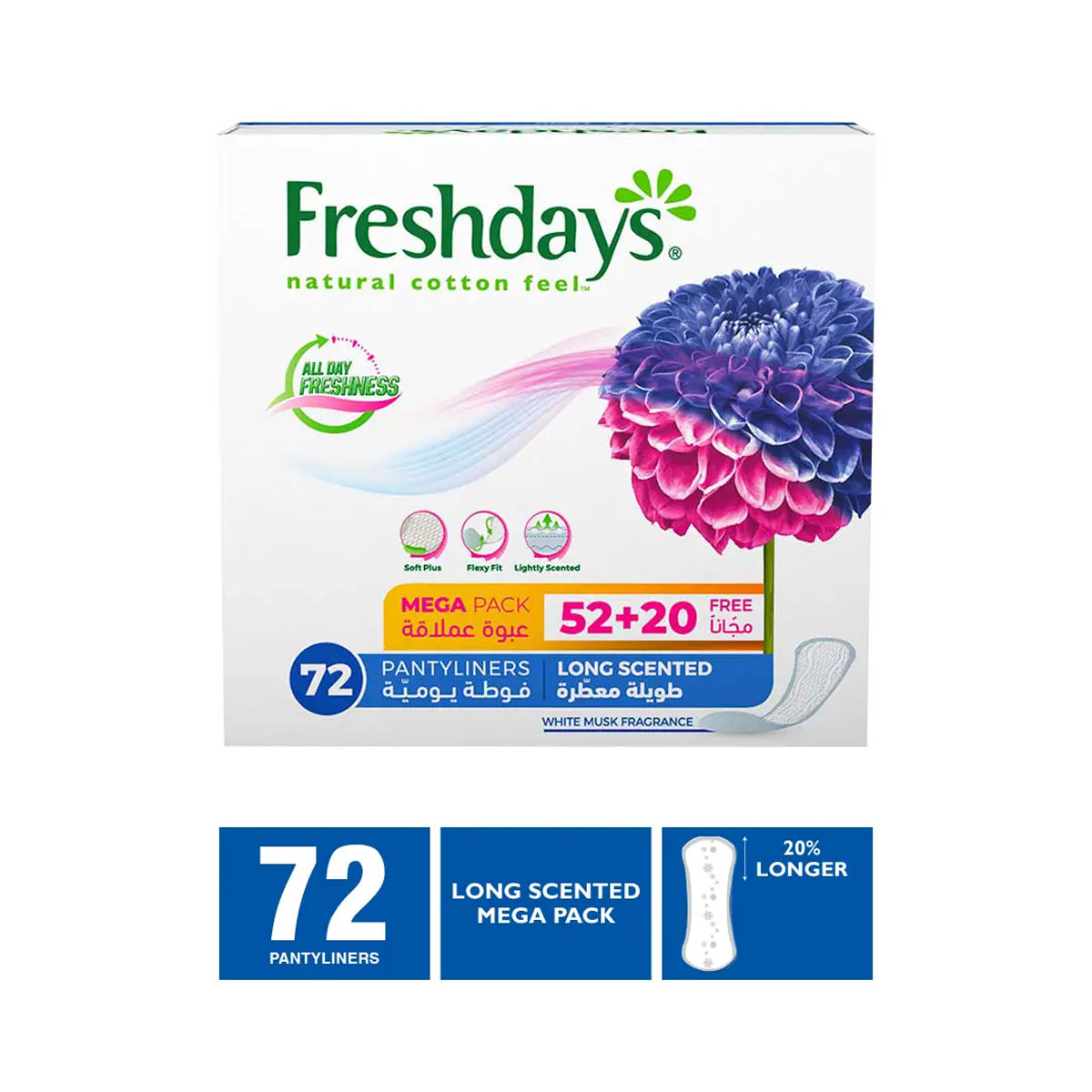 Freshdays Fscl 6X (52+20) Pads