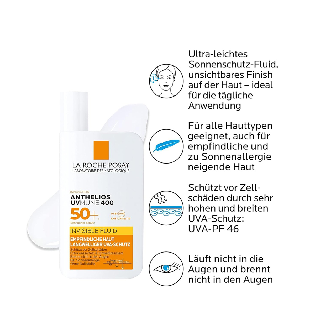 La Roche Posay Anthelios Uv Mune 400 invisble Fluid 50ml