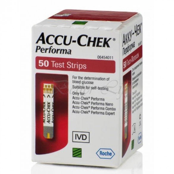 Accu Check Performa Test 50 Strips