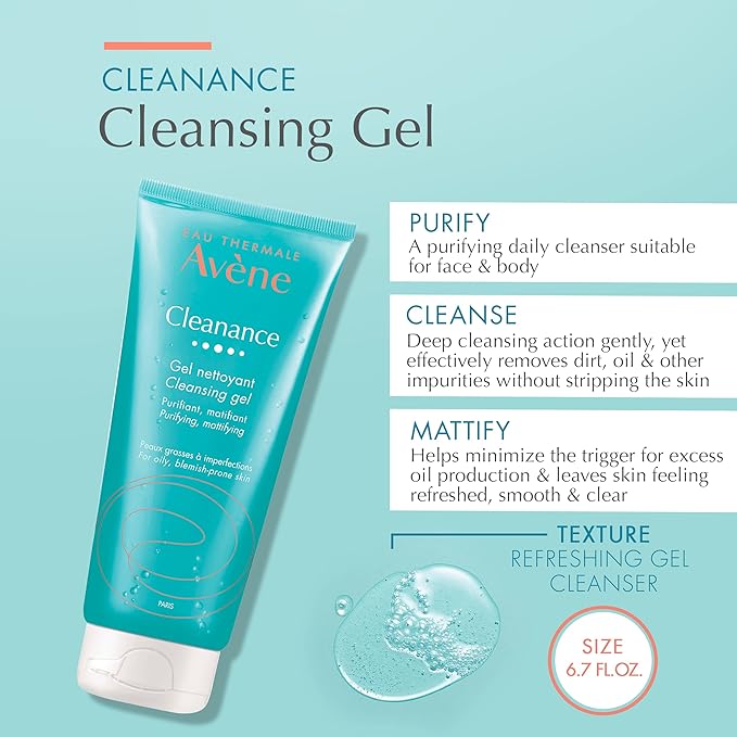 Avene Cleanance Gel Soapless Cleanser 200ml