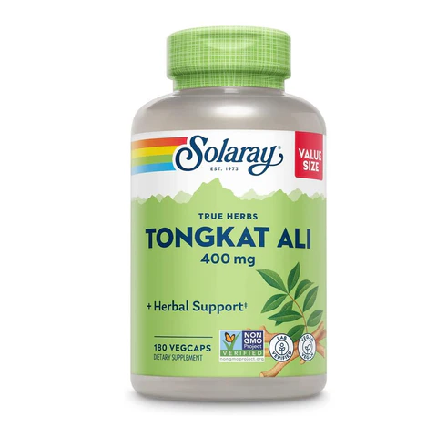 Solaray Tongkat Ali 400 Mg 180 Vegcaps