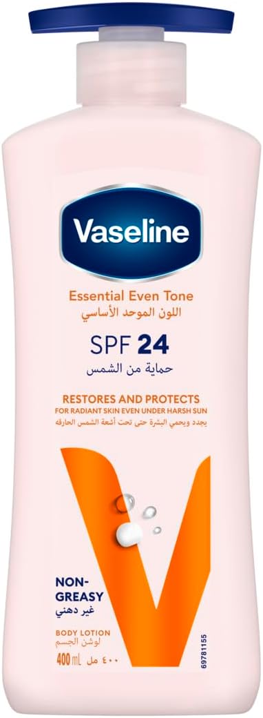 Vaseline Lotion Essential Eventone Spf24 400 Ml (6558)