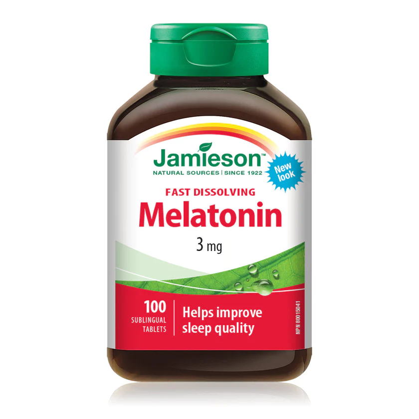 Jamieson Melatonin Fast Dissolving 3mg 100 TAB