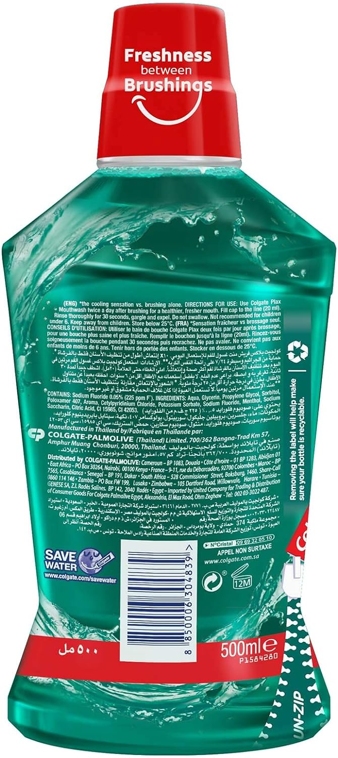 Colgate Plax Fresh Mint M/W 500 ml