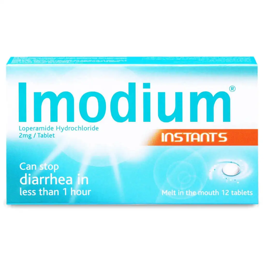 Imodium Instants 2mg 12 cap