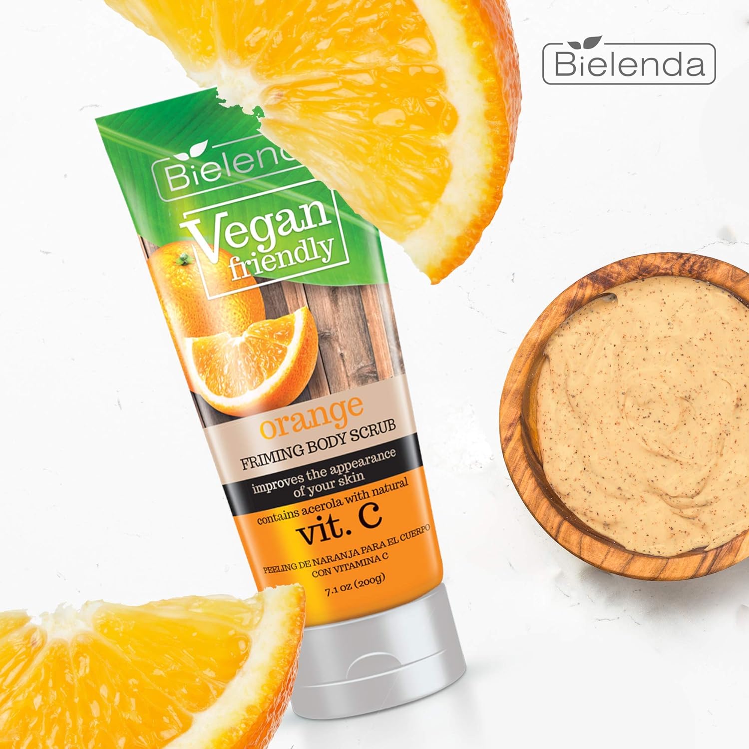 Vegan Friendly Orange Body Scrub 200ml