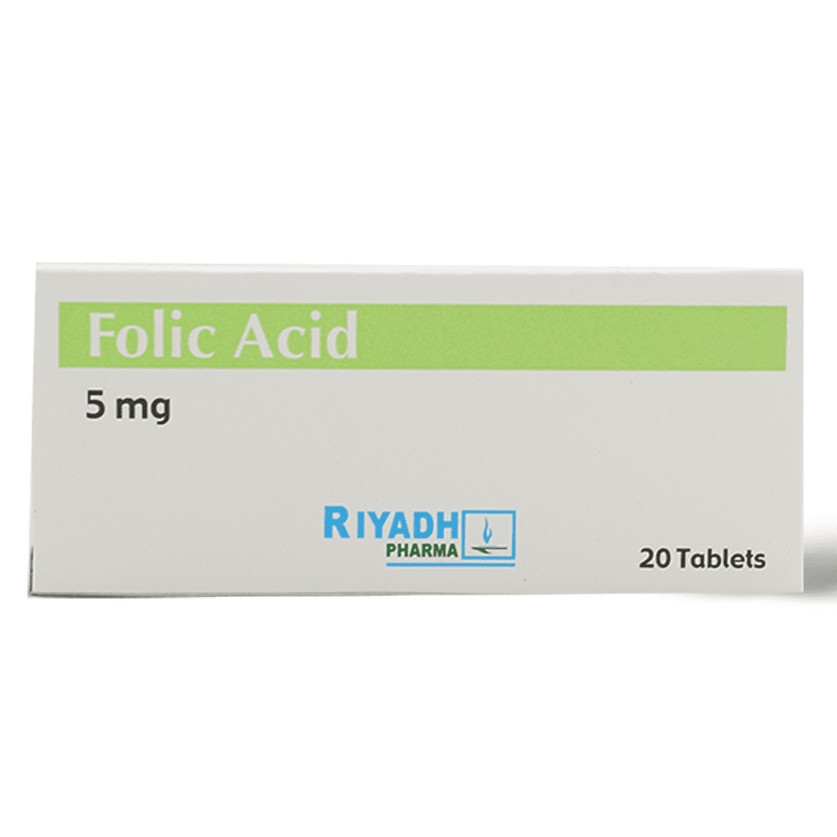 Folic acid 5mg 20 tab