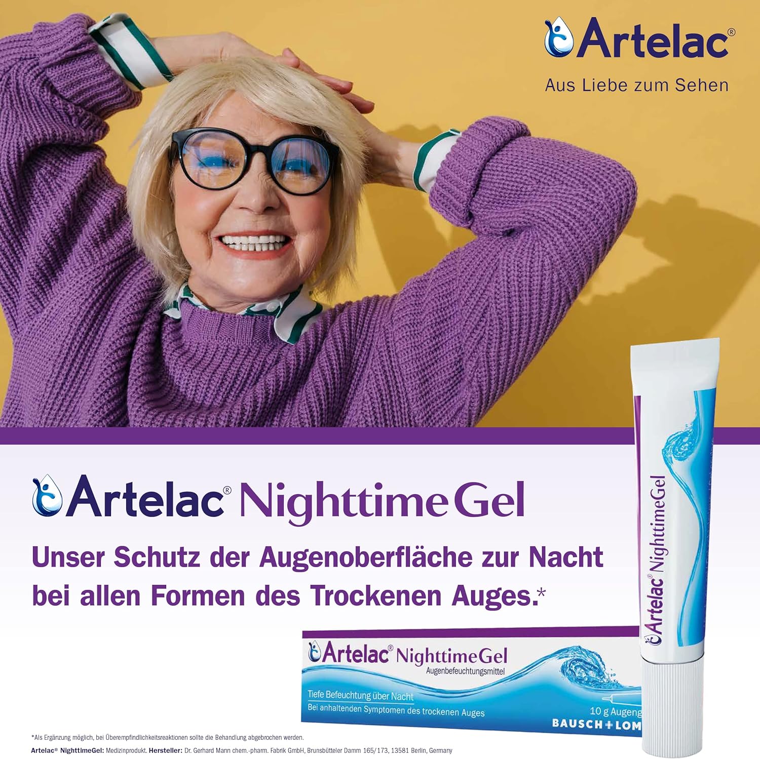 Artelac Nigh Time Gel 2mg