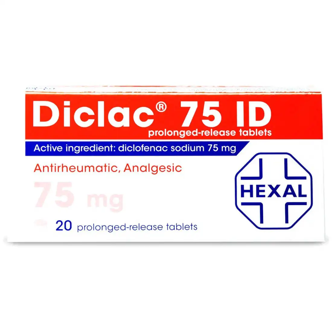 Diclac 75 Mg ID 20 Tab