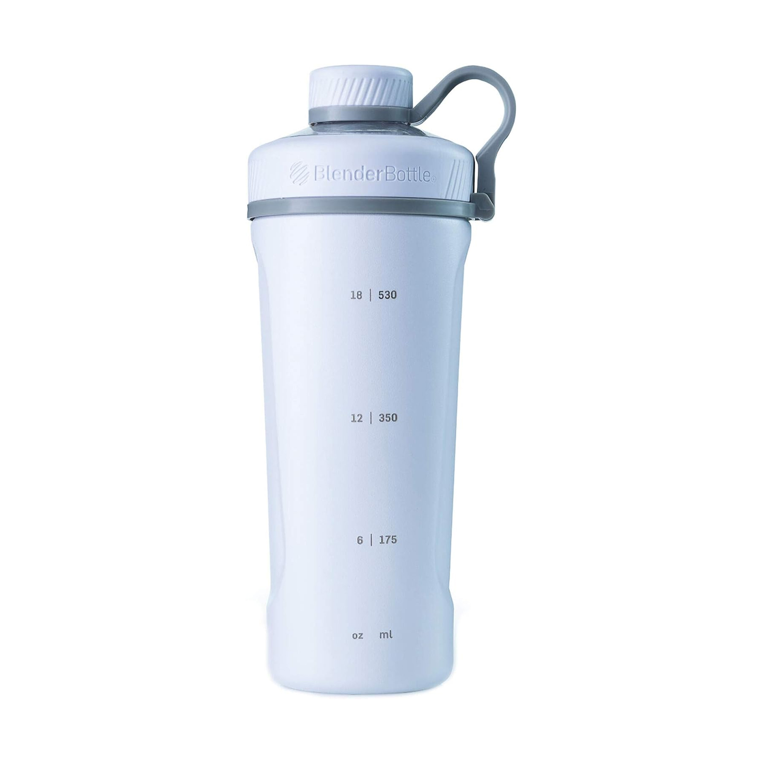 BlenderBottle - Radian Insulated Stainless Steel 26 oz. Water Bottle/Shaker Cup - Matte White