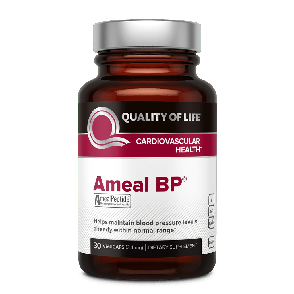 AMEAL BP - Maintain blood pressure & Cardiovascular Health, 3.4 mg, 30 Vegicaps