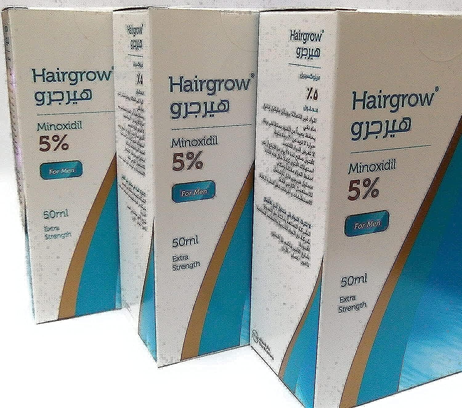Hairgrow Minoxidil 5% Spray 50ml (Pack of 3)