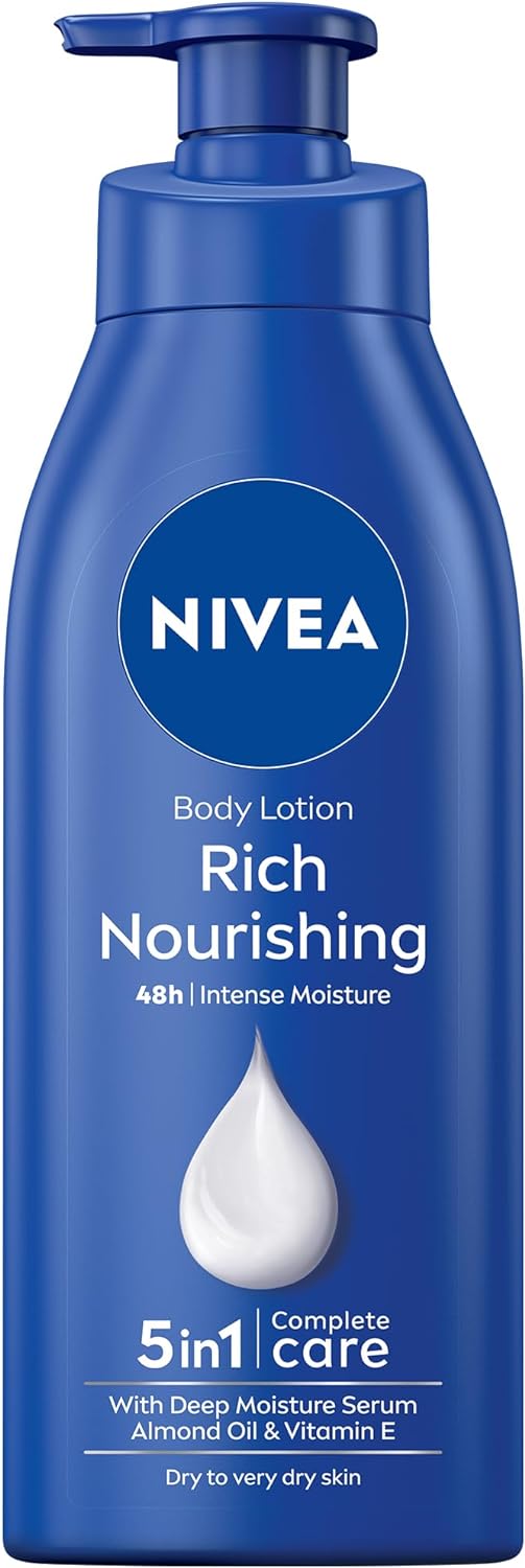 Nivea Body Lotion Extra Dry Skin Nourishing Almond Oil & Vitamin E 3X400 Ml