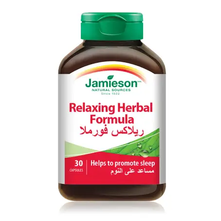 Jamieson Relaxing Herbal Formula 30 caps