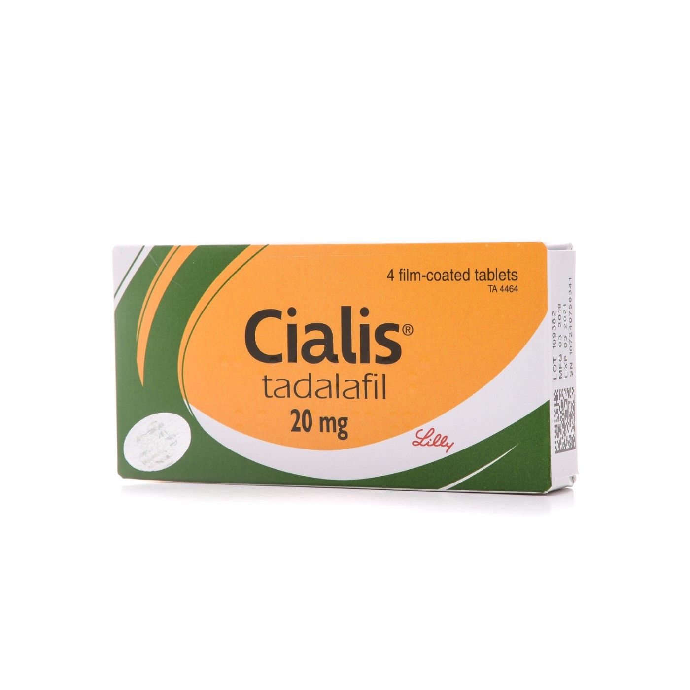 Cialis 20 Mg Bx 4 Tab