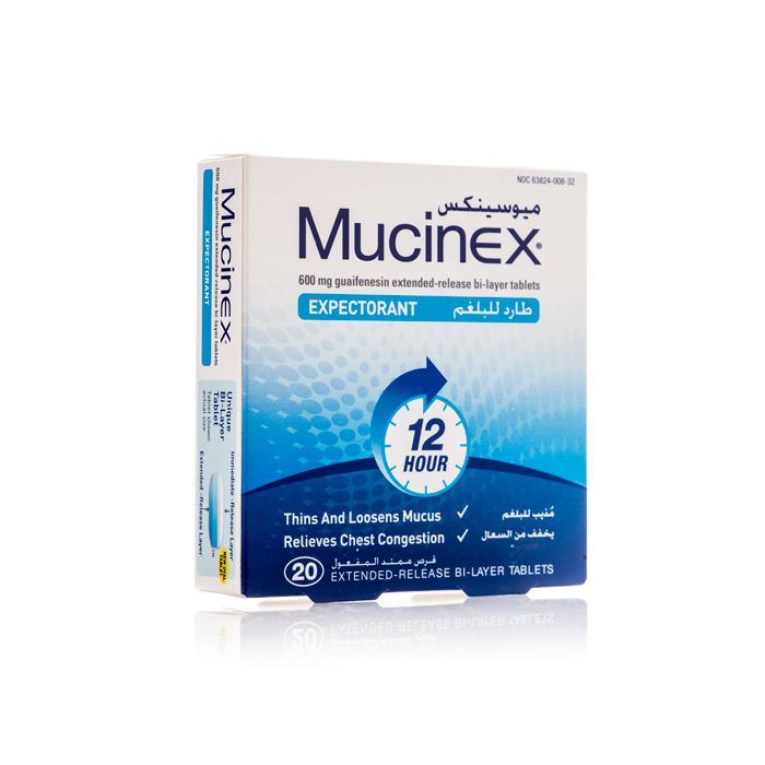 Mucinex 600 Gm 20 Tab