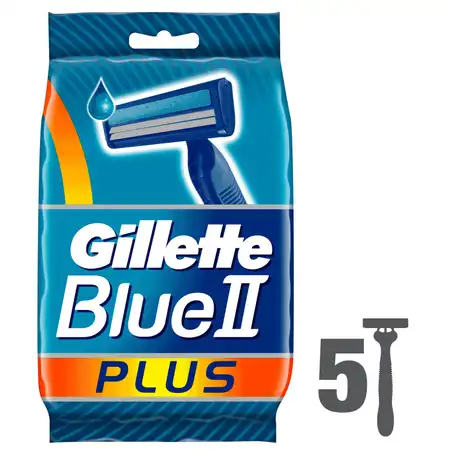 Gillette Blue 2 Plus Disp 5 Pcs