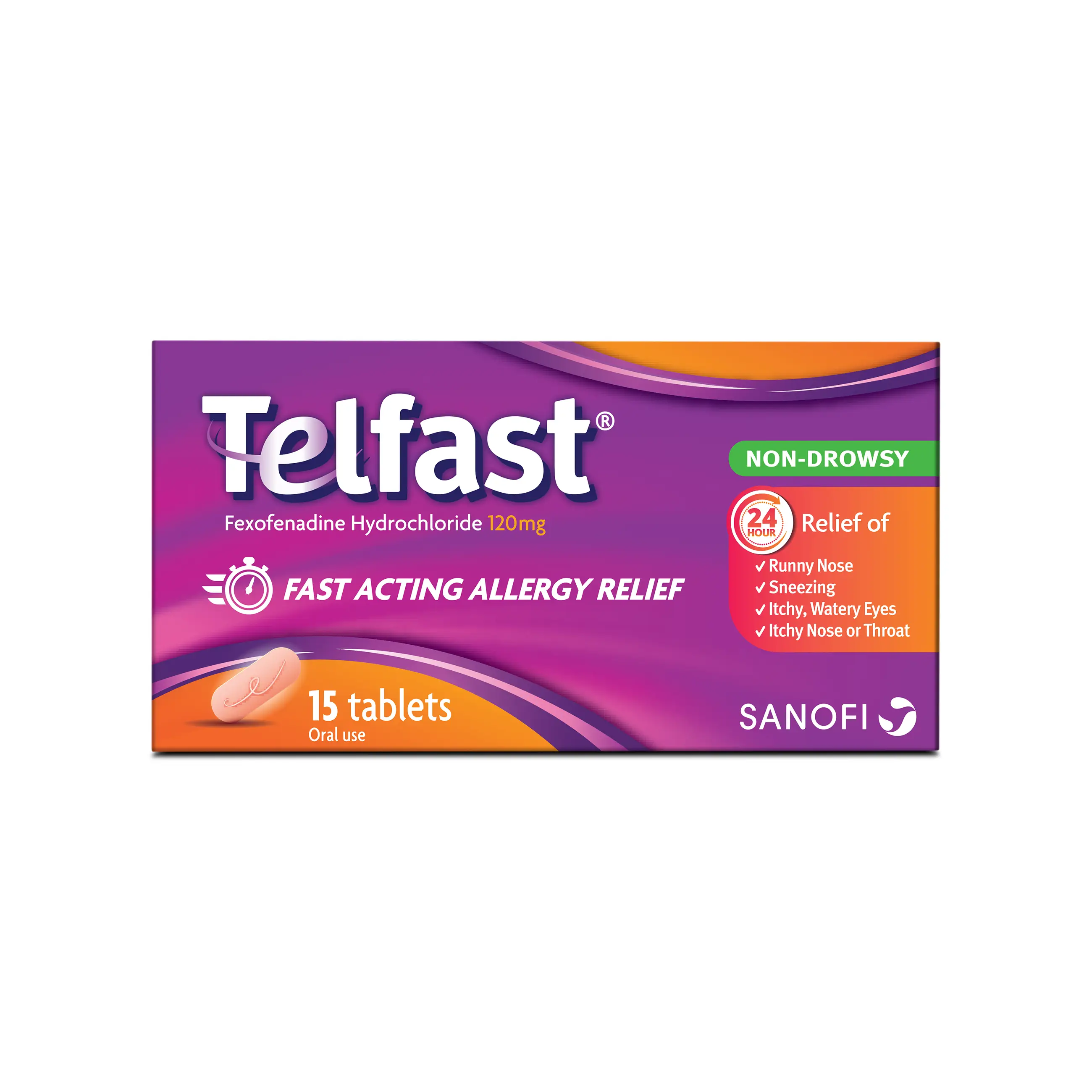 Telfast 120mg 15 tab