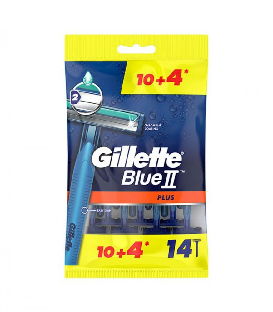 Gillette Blue II Plus Ultra Gripe 10+4 32514