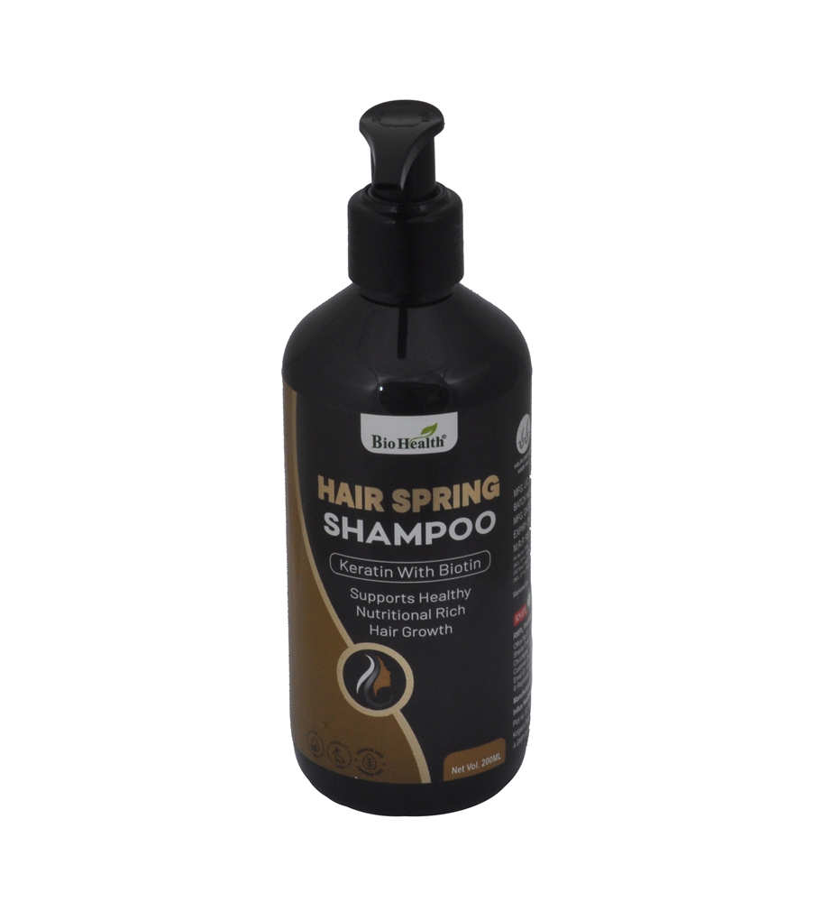 Bio Health HAIR SPRING SHAMPOO Keratin with Biotin 200 ml