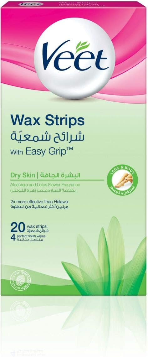 Veet Wax Strip for Dry Skin 20s