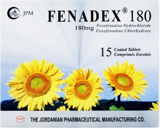 Fenadex 180 Mg 15 Tab