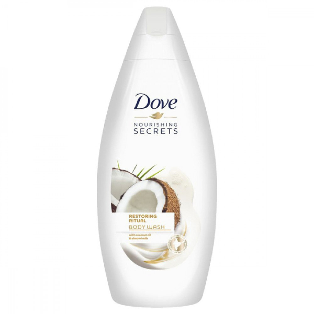 Dove Body Wash Invigorating Ritual Body Washcoconut & Almond 500Ml