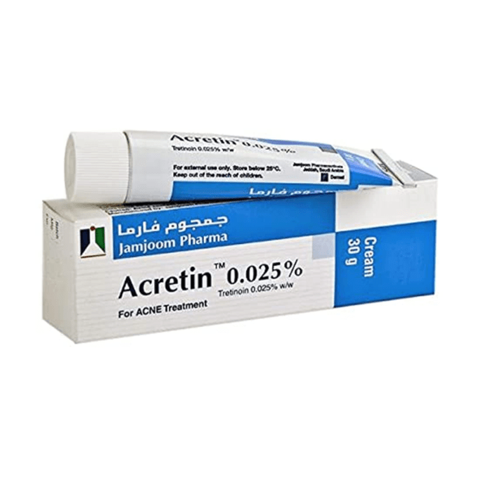 Acretin 0.25 % Cream 30 gm