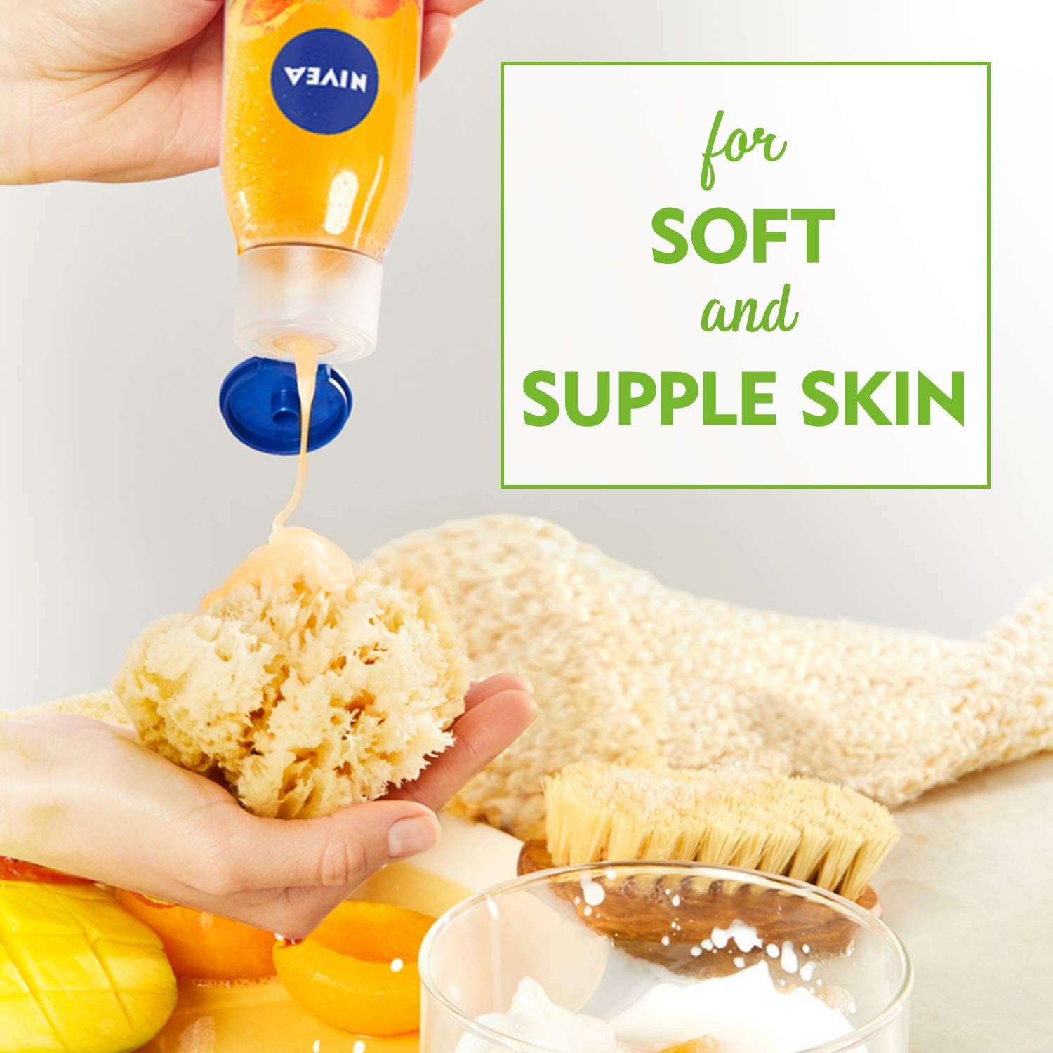 Nivea Refreshing Shower Fresh Blends Apricot & Mango 300Ml