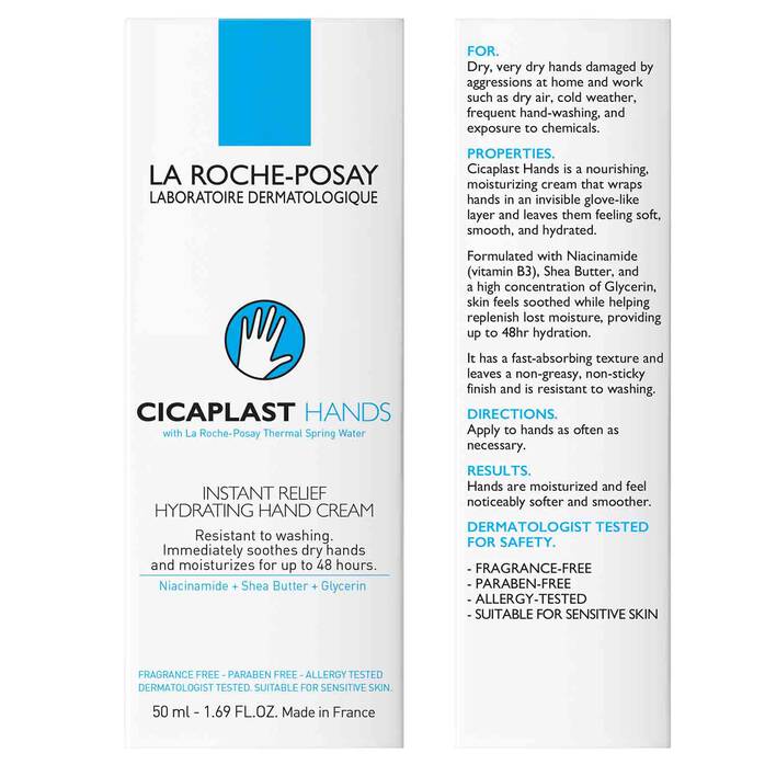 LA ROCHE POSAY CICAPLAST MAINS HAND CREAM 50ML