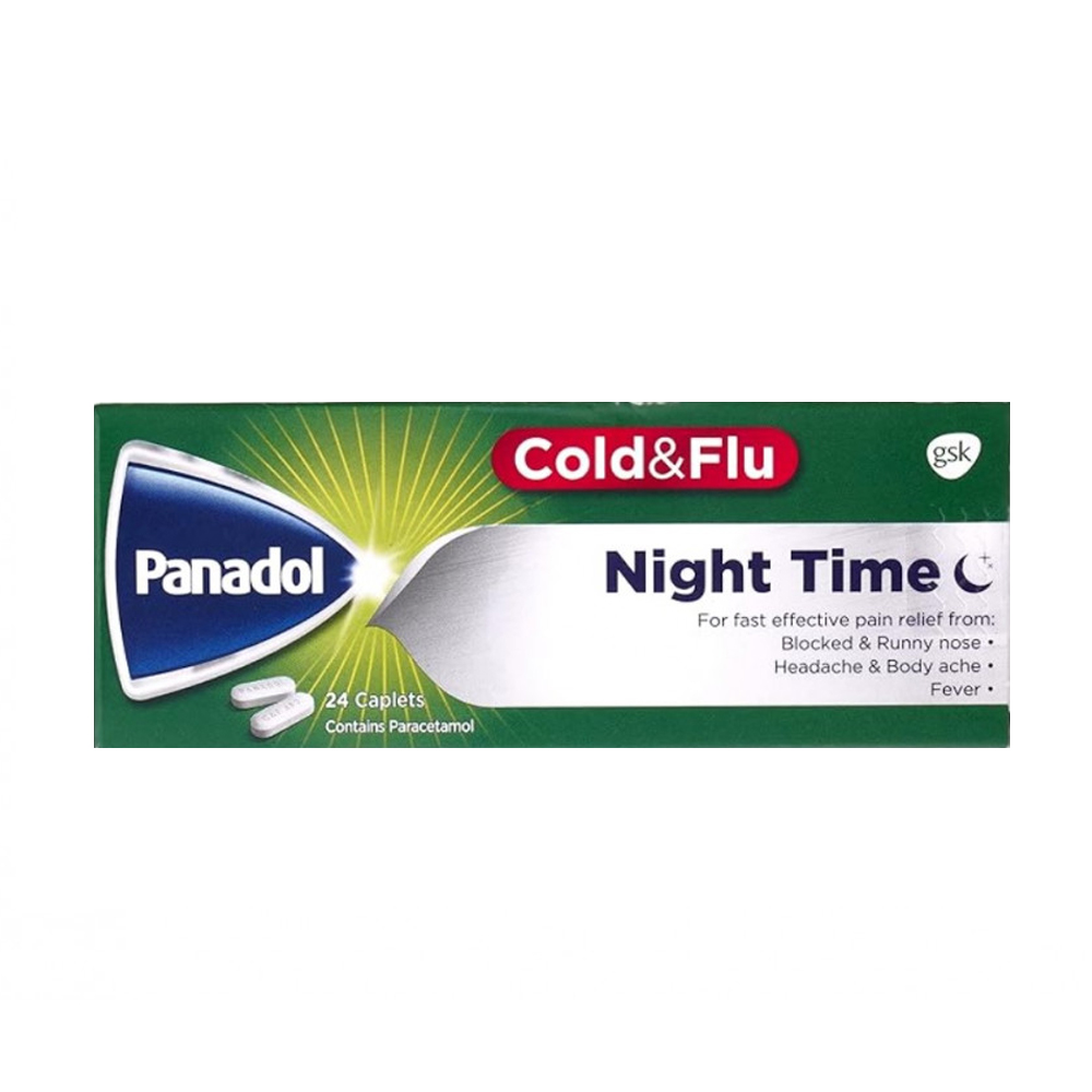 Panadol Cold Flu (Night time) 24 Cap