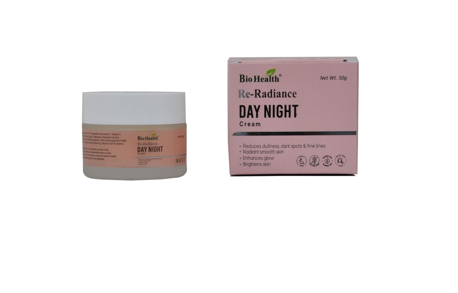 Bio Health Re Radiance Day Night Cream 50 Gm