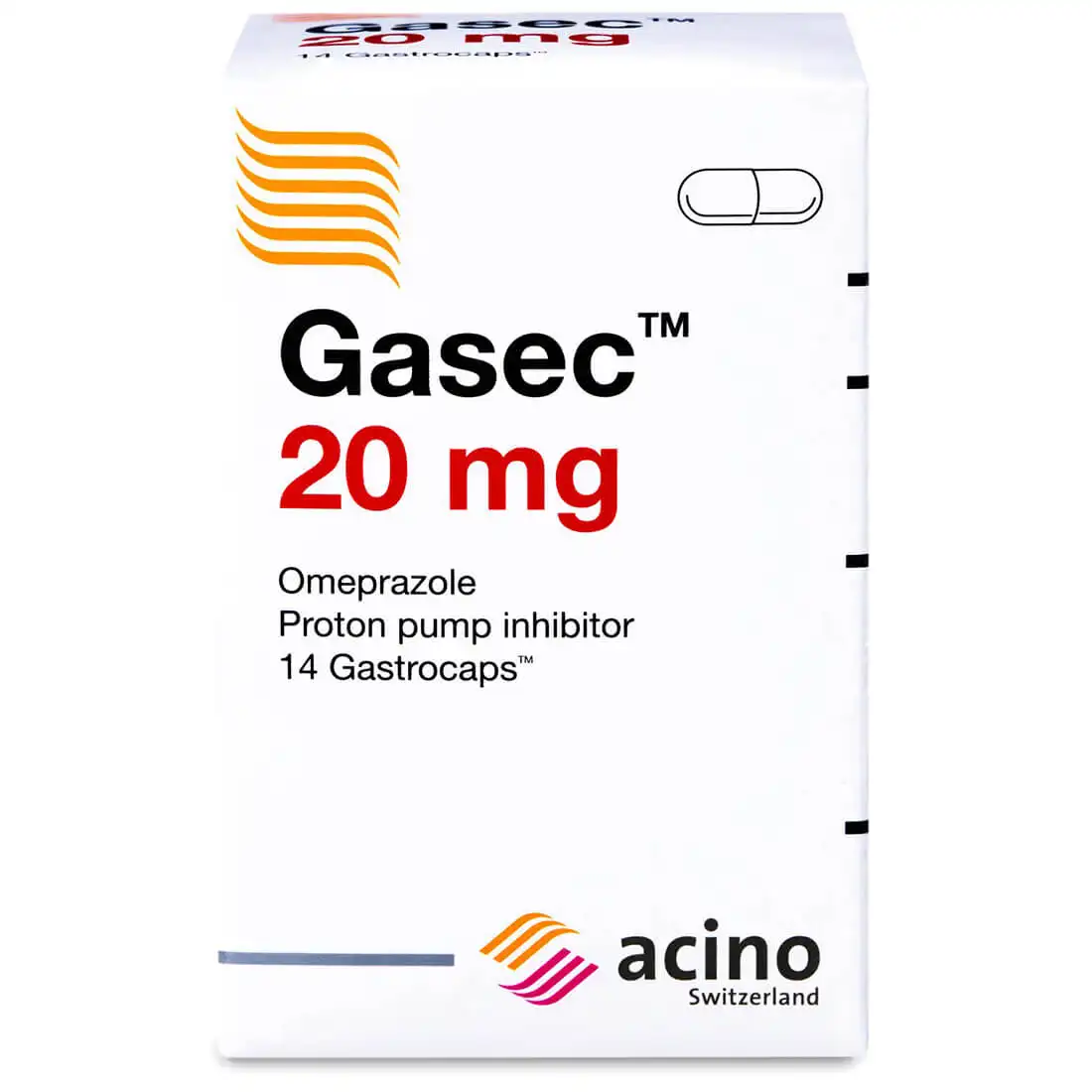 Gasec 20mg 14cap