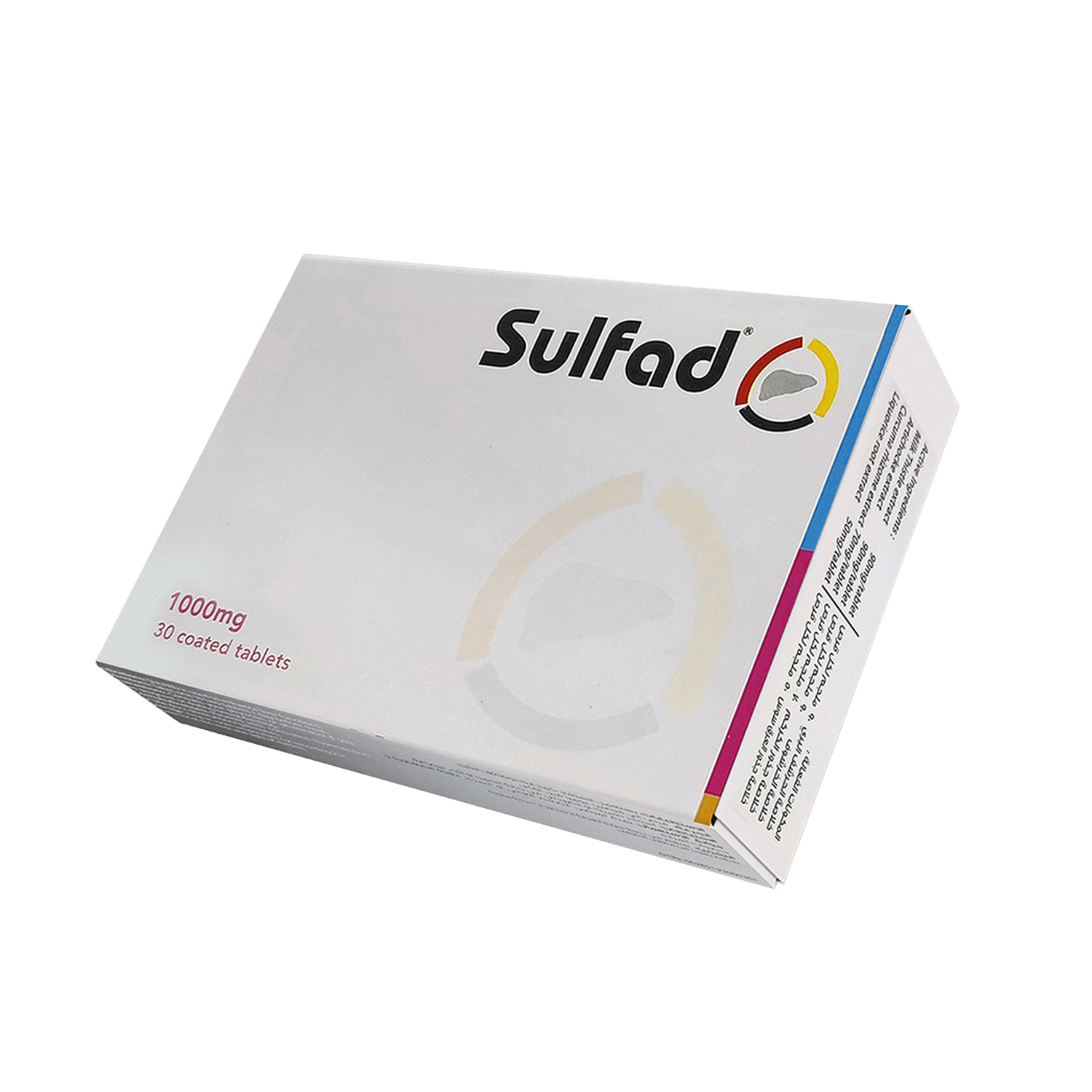 Sulfad -Liver Function Support,30 Tab - Anti Oxidant, Potent Hepatoprotective, Anti-Inflammatory,Empower Metabolic Activity.