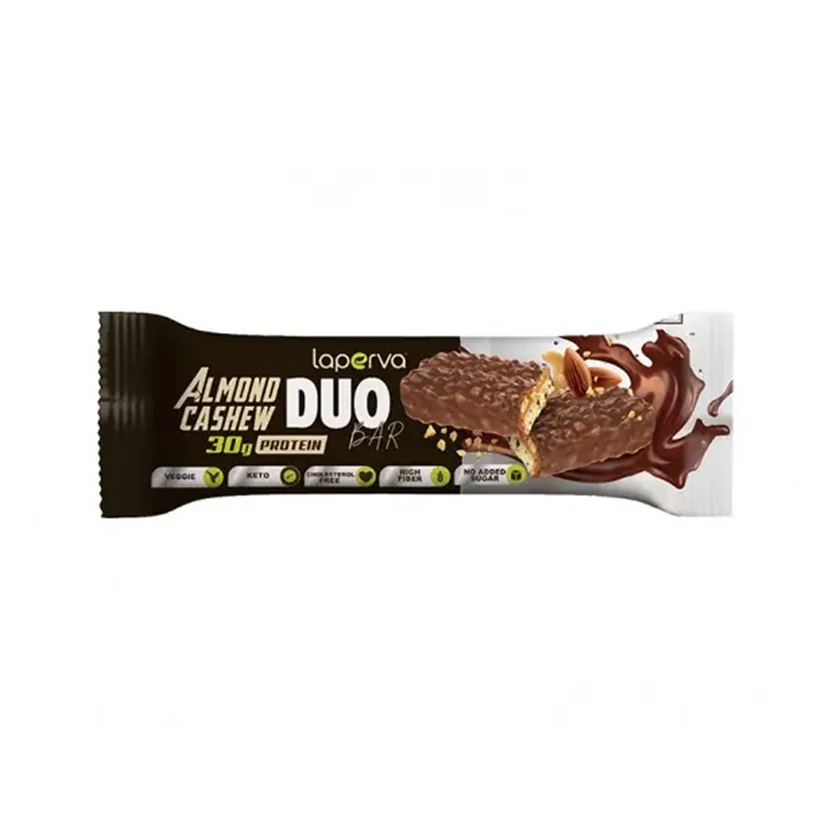 Laperva Almond Cashew Duo Bar 90gm