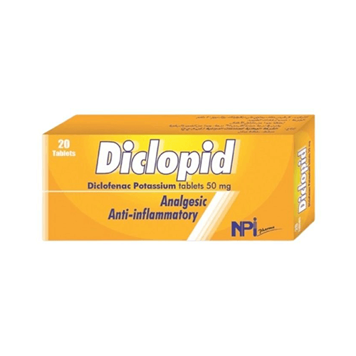 Diclopid 50 Mg 20 Tab