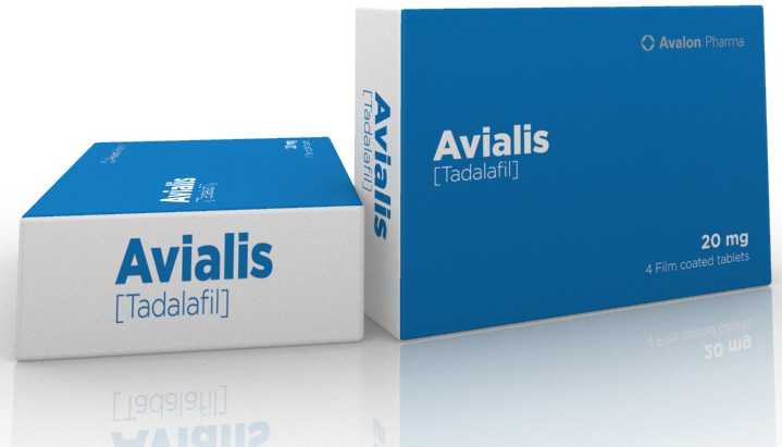 Avalon Avialis 20 mg 4 Tab