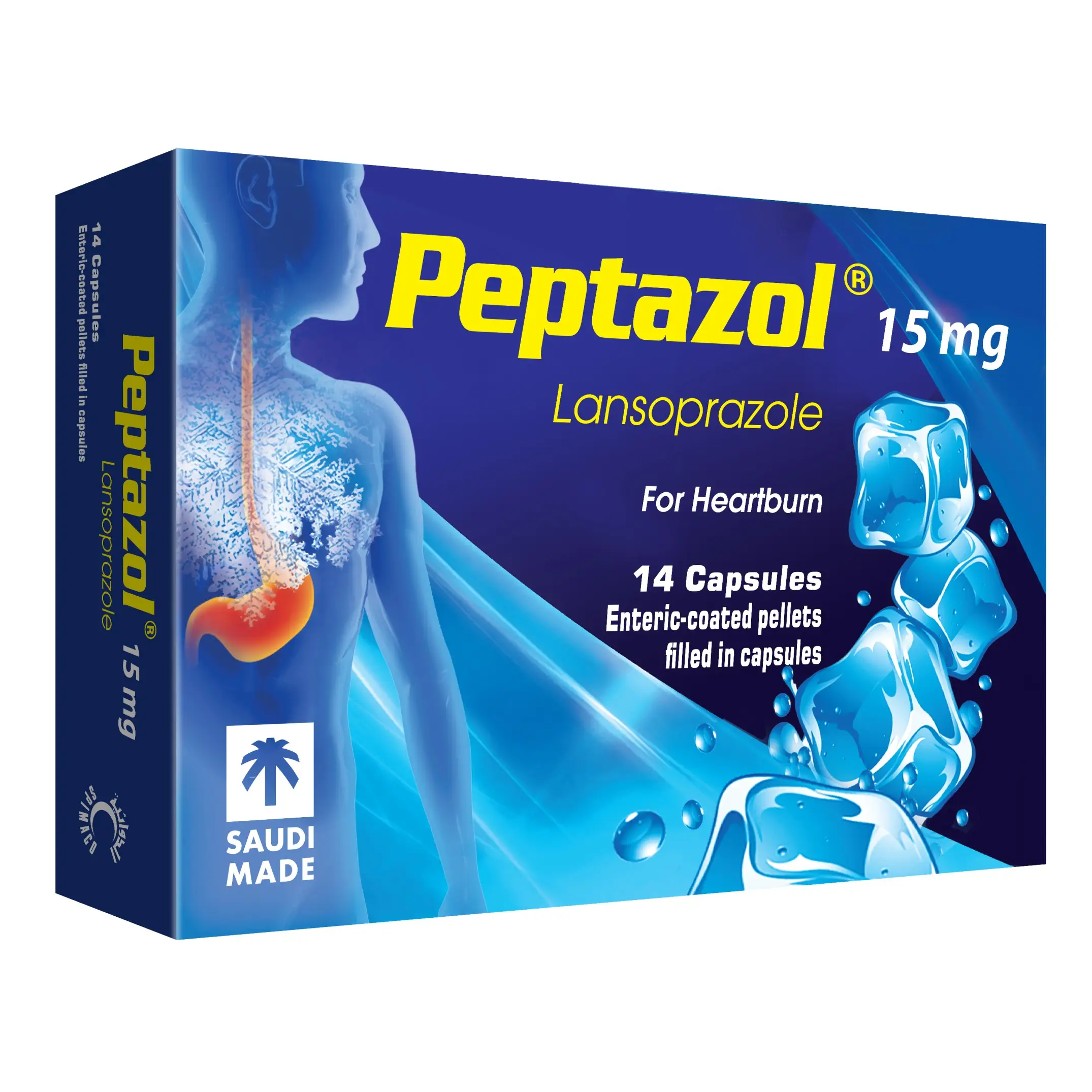 Peptazol 15 Mg 14 Cap