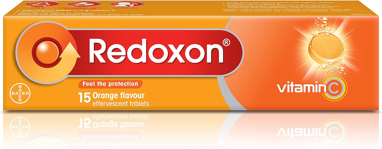 Redoxon Orange 1G Effervescent Tablets 15\'S